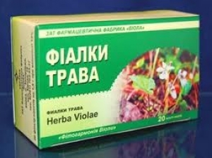 Фиалки трава